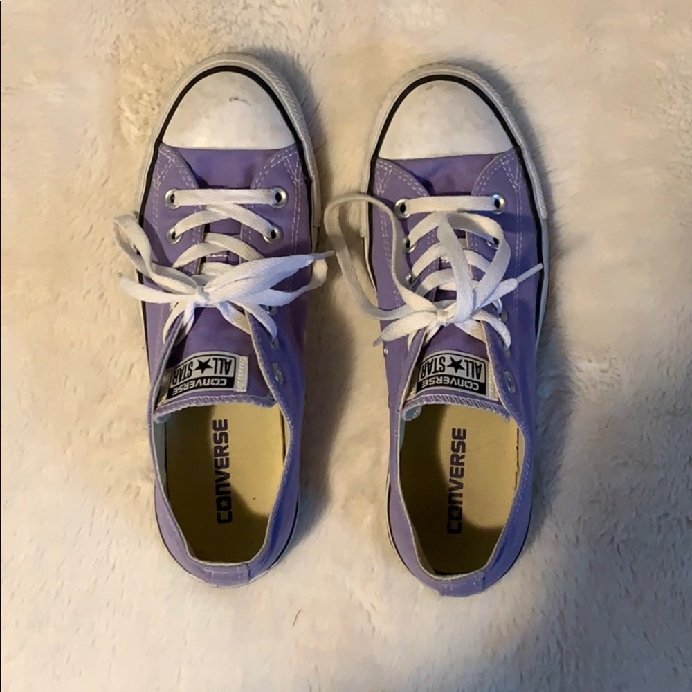 Purple Converse